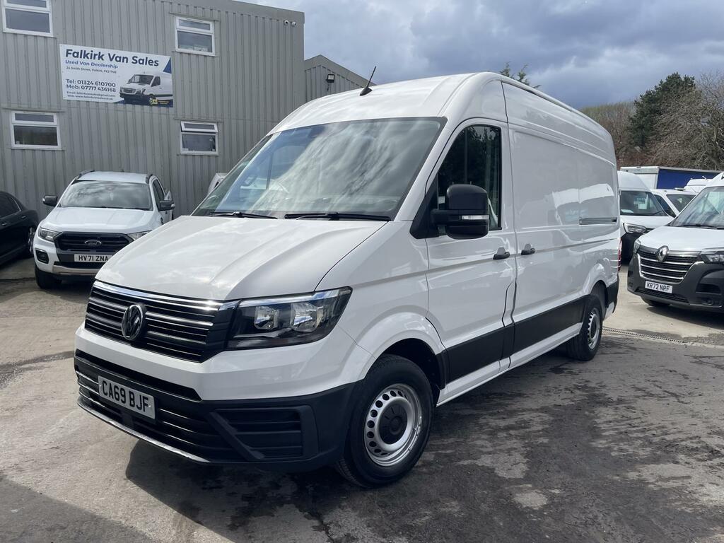 Volkswagen Crafter 2.0 Tdi Cr30 Startline Panel Van CA69BJF White #2