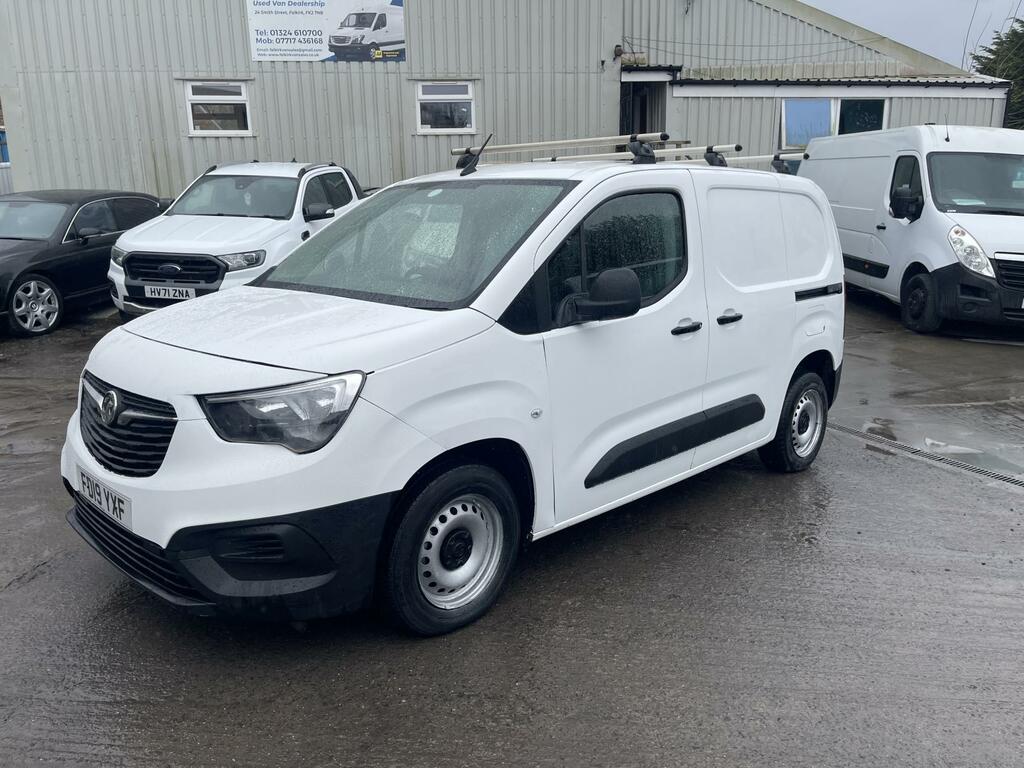 Vauxhall Combo 1.6 Turbo D 2000 Edition Panel Van Manu FD19YXF White #6