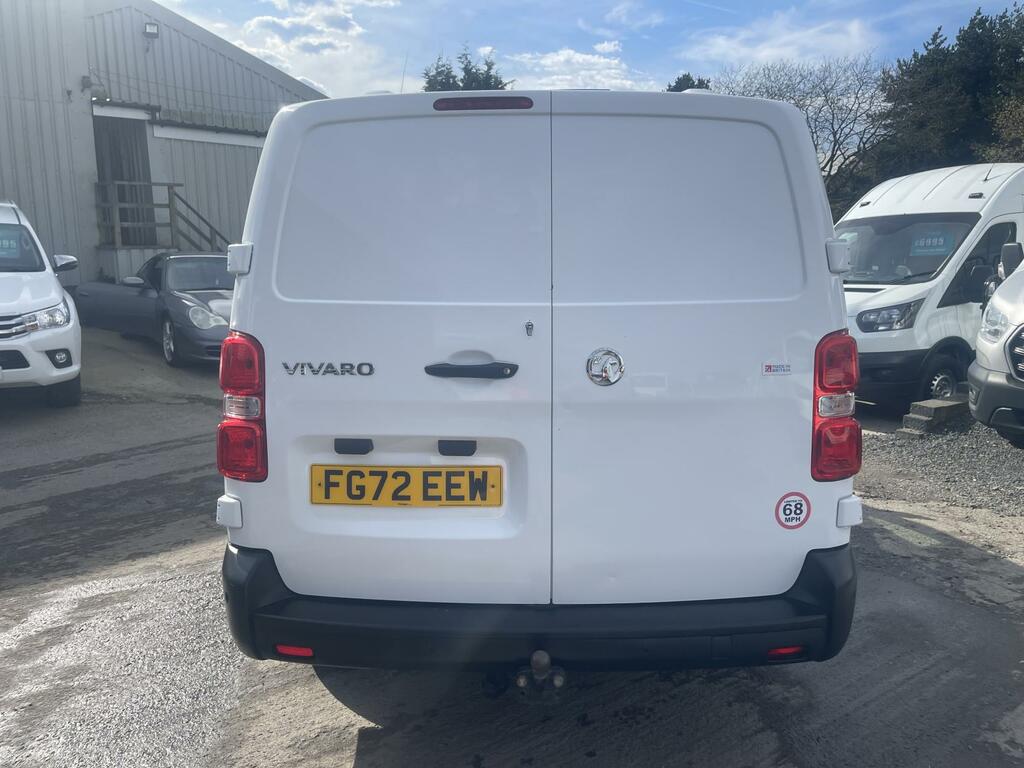 Vauxhall Vivaro 2.0 Turbo D 3100 Dynamic Crew Van Double Cab 6Dr D FG72EEW White #4
