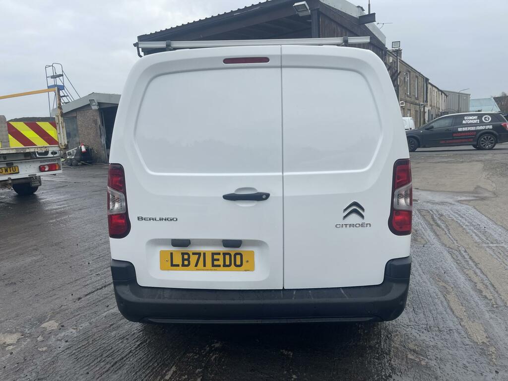 Citroen Berlingo 1.5 Bluehdi 950 Enterprise XL Pro Panel Van 6Dr Di LB71EDO White #6