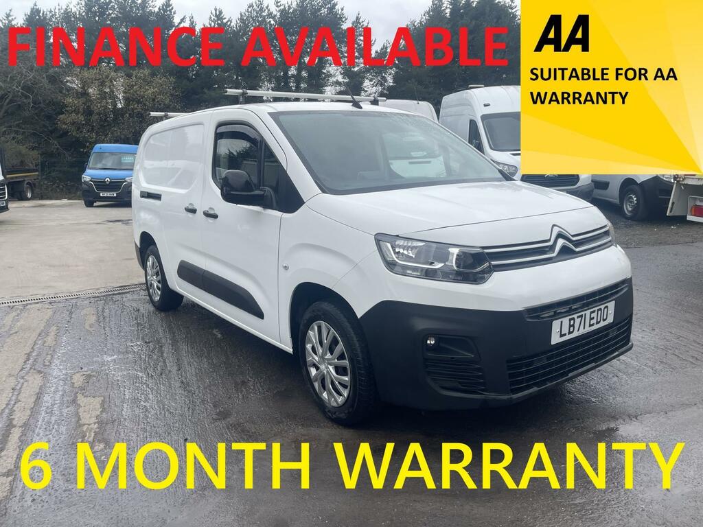 Citroen Berlingo 1.5 Bluehdi 950 Enterprise XL Pro Panel Van 6Dr Di White
