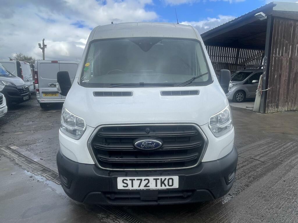 Ford Transit Custom 2.0 350 Ecoblue Trend Panel Van White