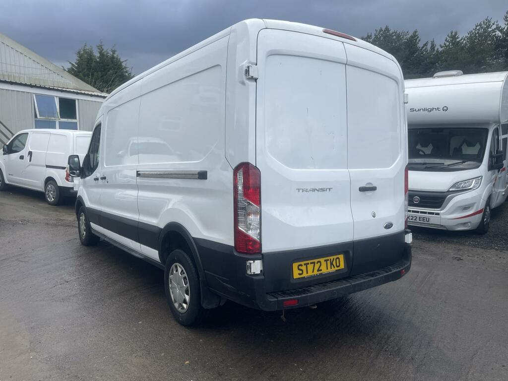 Ford Transit Custom 2.0 350 Ecoblue Trend Panel Van ST72TKO White #4