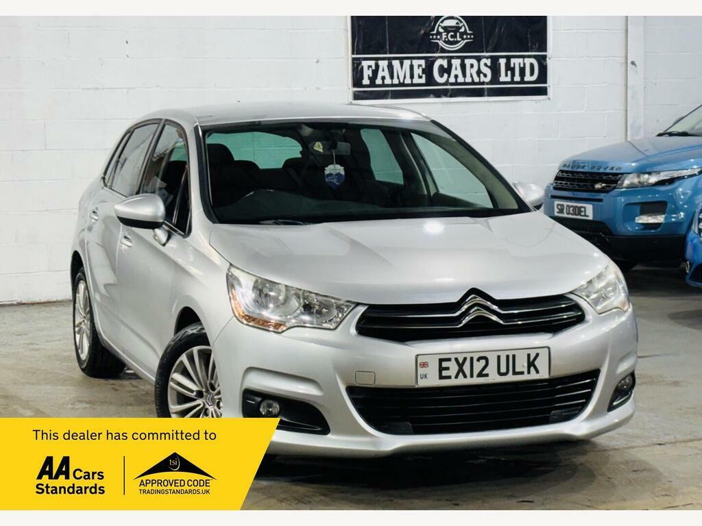 Citroen C4 1.6 E-hdi Airdream Vtr Egs6 Euro 5 S S Silver