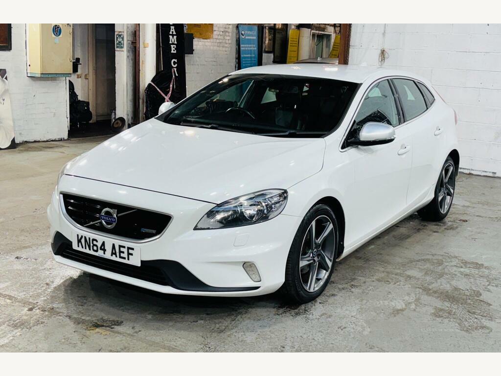 Volvo V40 1.6 D2 R-design Nav Euro 5 S S KN64AEF White #3