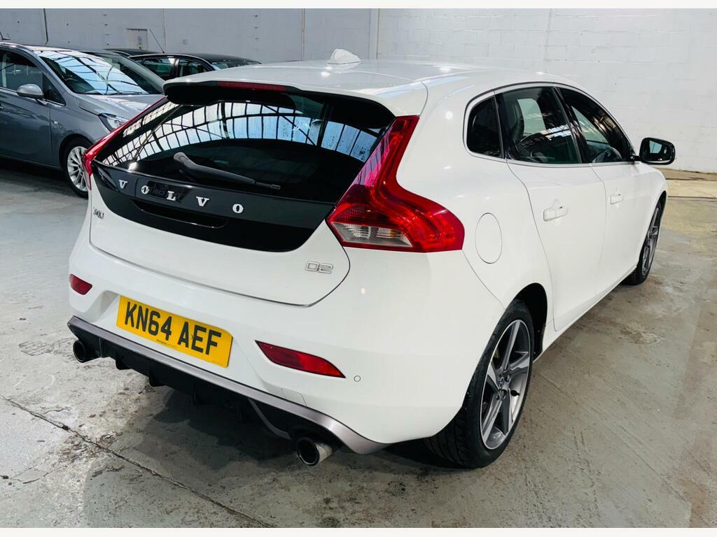 Volvo V40 1.6 D2 R-design Nav Euro 5 S S KN64AEF White #4