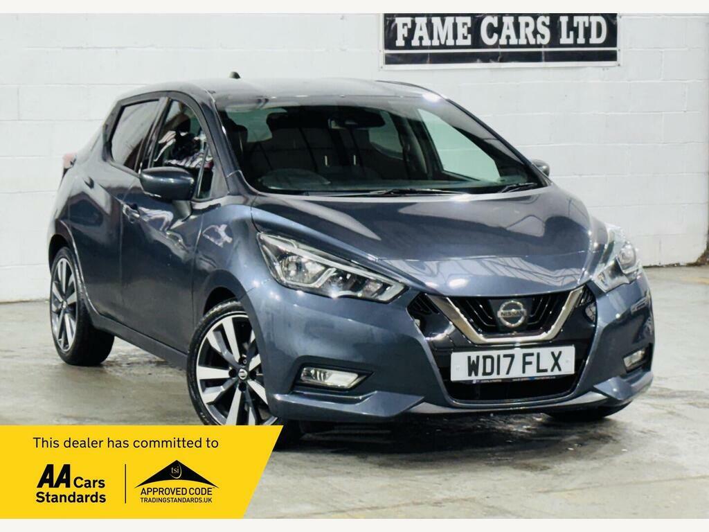 Nissan Micra 1.5 Dci Tekna Euro 6 S S Grey