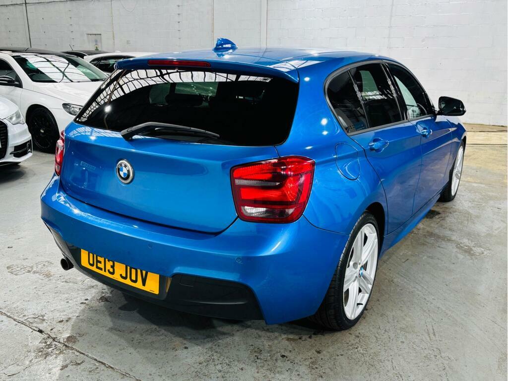 BMW 1 Series 2.0 118D M Sport Euro 5 S S OE13JOV Blue #4