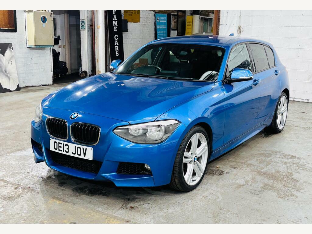 BMW 1 Series 2.0 118D M Sport Euro 5 S S OE13JOV Blue #3