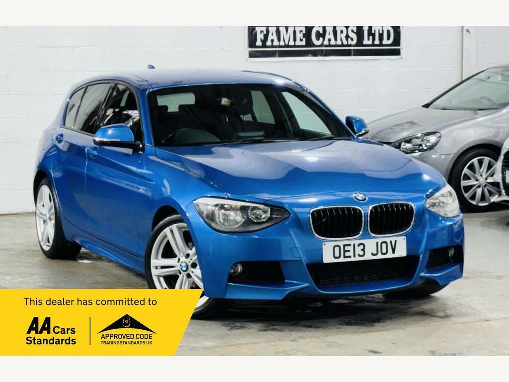 BMW 1 Series 2.0 118D M Sport Euro 5 S S OE13JOV Blue