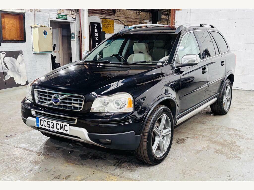 Volvo XC90 2.4 D5 R-design Geartronic Awd CC53CMC Black #3