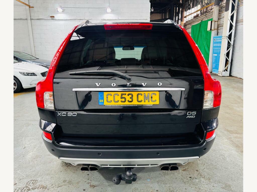 Volvo XC90 2.4 D5 R-design Geartronic Awd CC53CMC Black #5