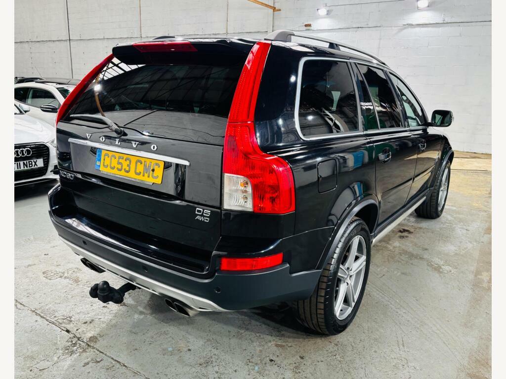 Volvo XC90 2.4 D5 R-design Geartronic Awd CC53CMC Black #4