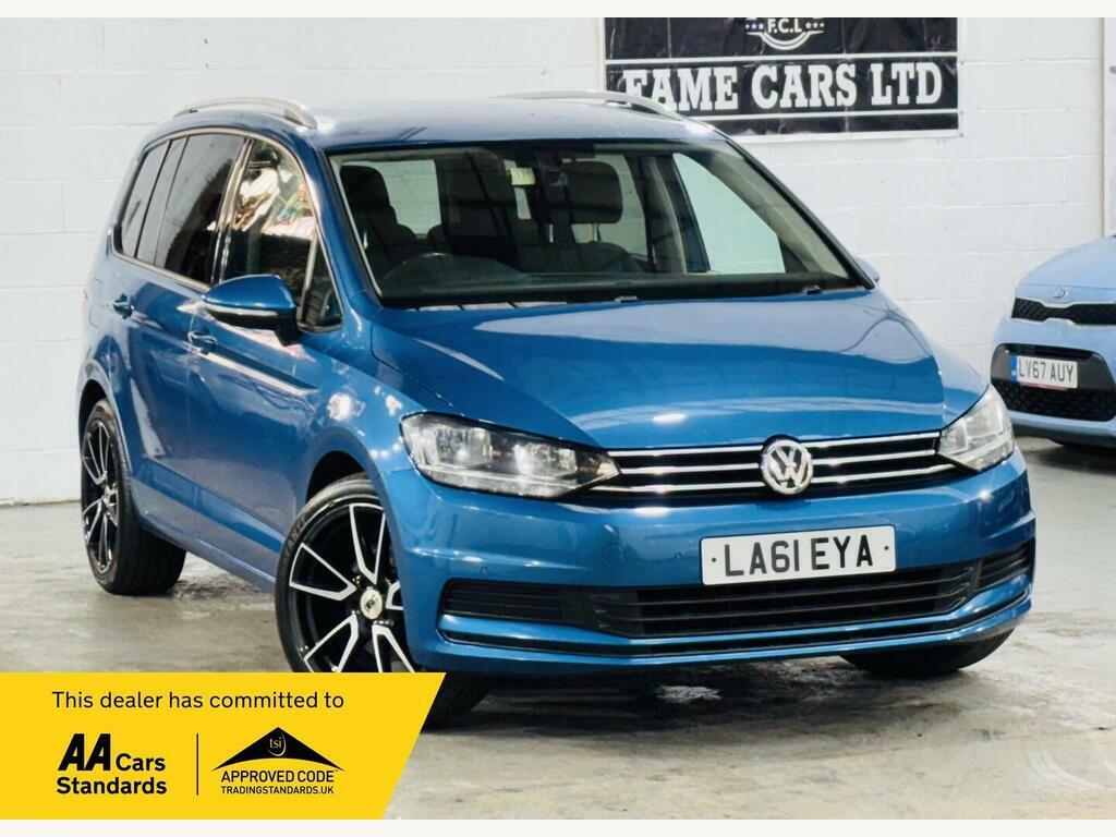 Volkswagen Touran 1.6 Tdi Bluemotion Tech Se Euro 6 S S Blue