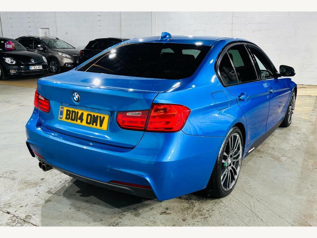 BMW 3 Series 3.0 330D M Sport Euro 5 S S BD14OMV Blue #4