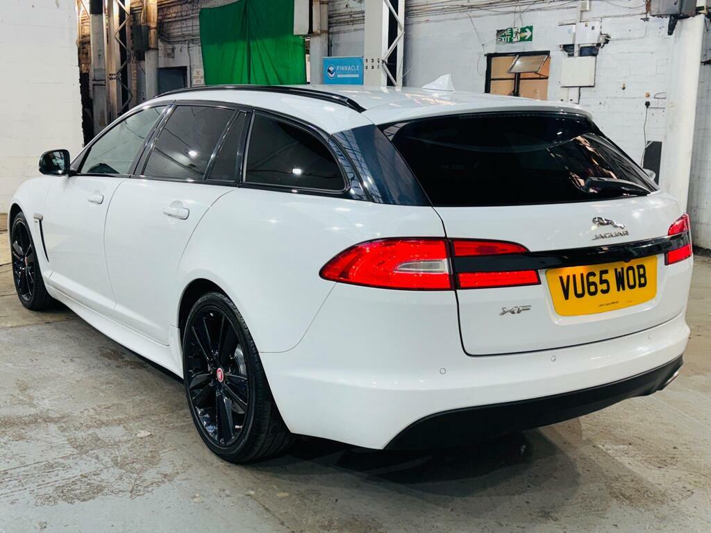 Jaguar XF 2.2D R-sport Sportbrake Euro 5 S S VU65WOB White #6