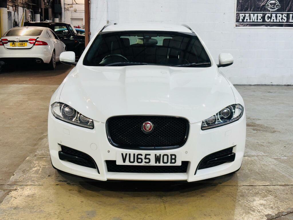 Jaguar XF 2.2D R-sport Sportbrake Euro 5 S S VU65WOB White #2