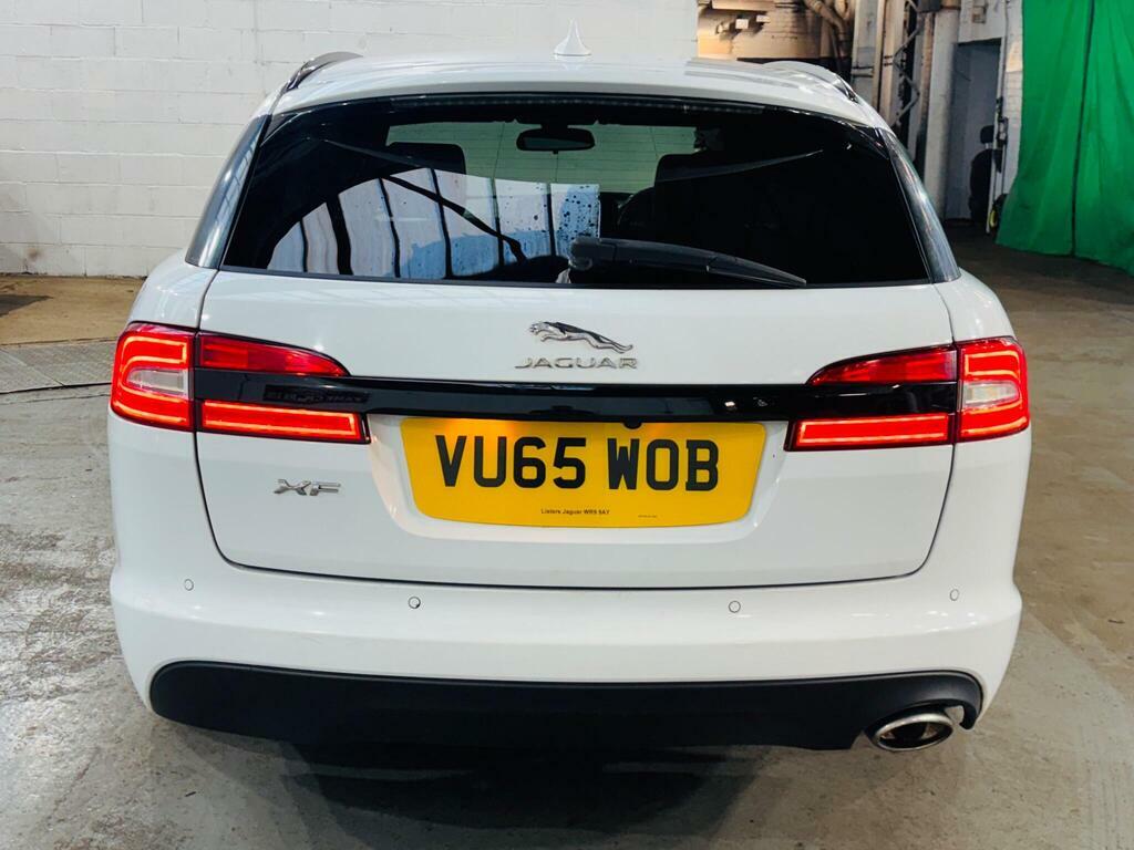 Jaguar XF 2.2D R-sport Sportbrake Euro 5 S S VU65WOB White #5