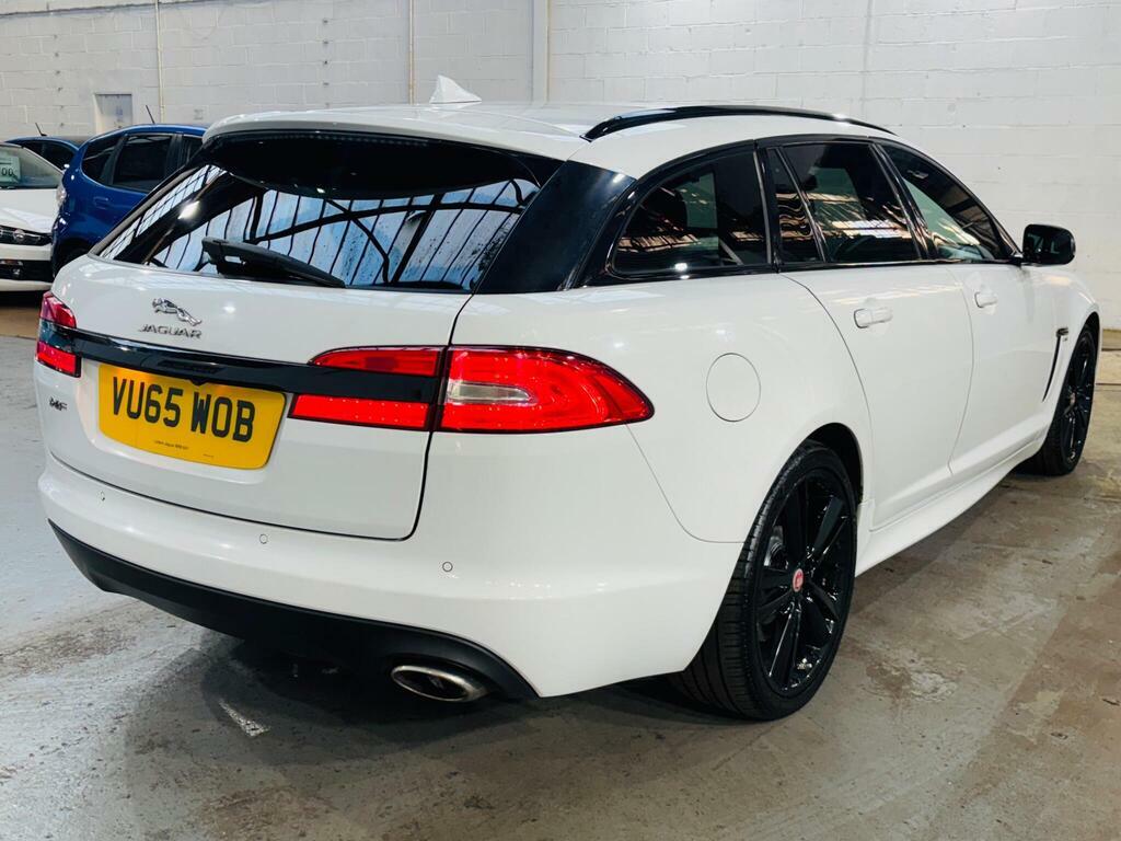 Jaguar XF 2.2D R-sport Sportbrake Euro 5 S S VU65WOB White #4
