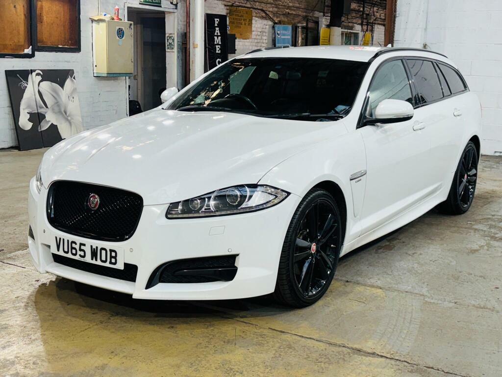 Jaguar XF 2.2D R-sport Sportbrake Euro 5 S S VU65WOB White #3