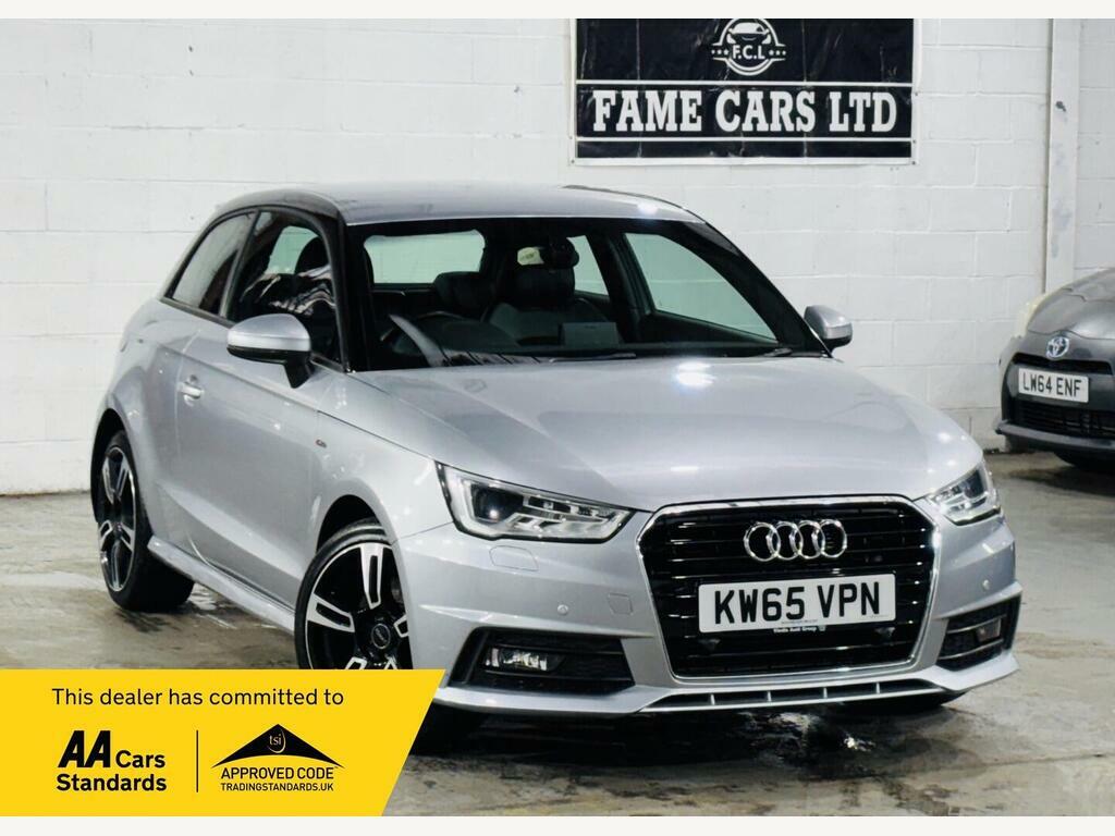 Audi A1 1.4 Tfsi Cod S Line S Tronic Euro 6 S S KW65VPN Silver