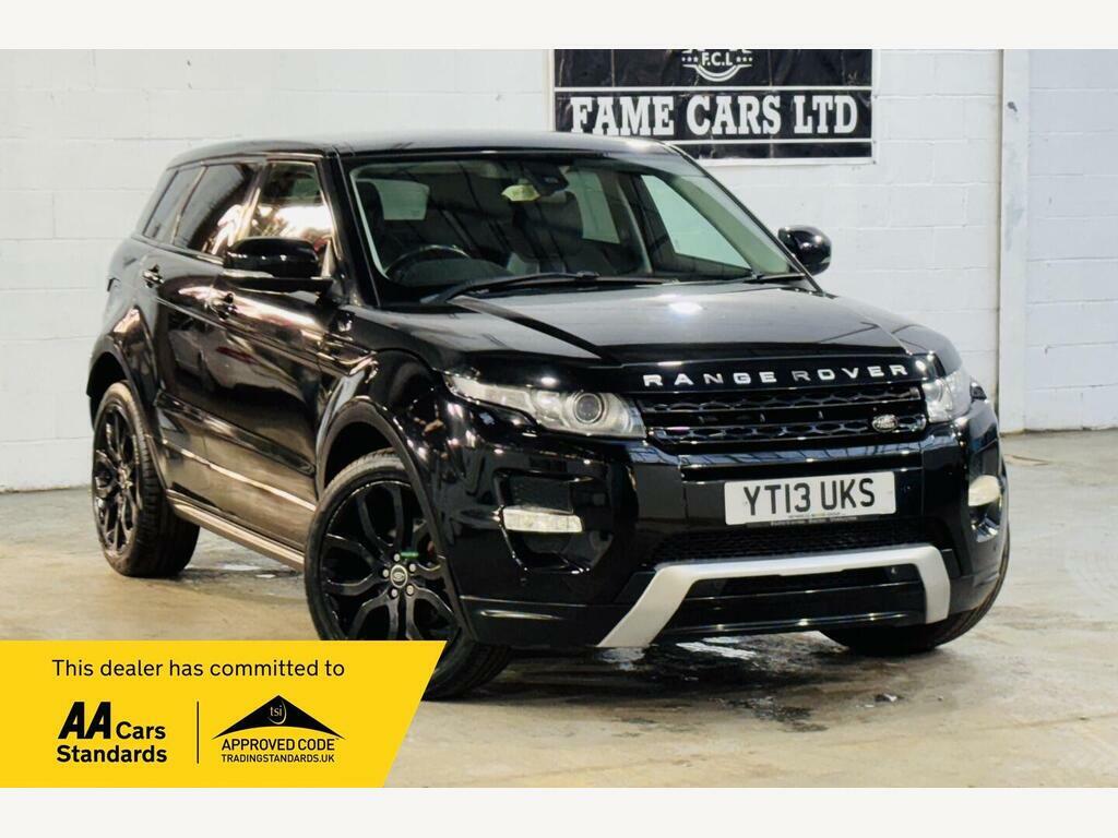 Land Rover Range Rover Evoque 2.2 Sd4 Dynamic 4Wd Euro 5 YT13UKS Black