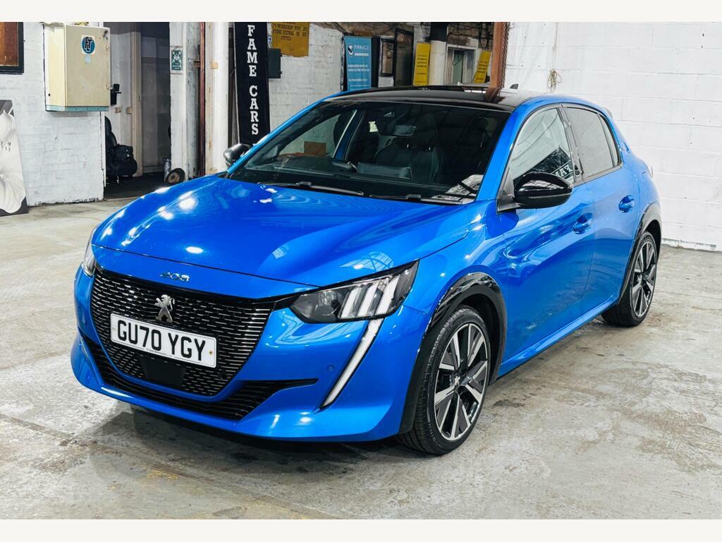 Peugeot 208 1.2 Puretech Gt Line Eat Euro 6 S S GU70YGY Blue #3