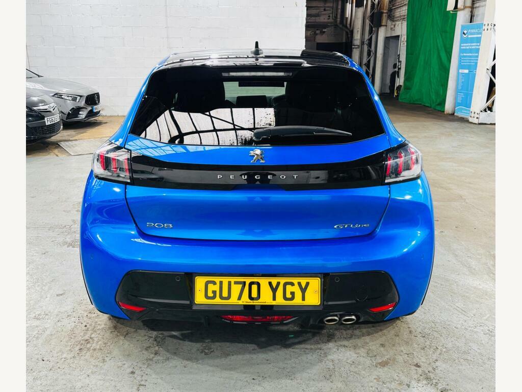 Peugeot 208 1.2 Puretech Gt Line Eat Euro 6 S S GU70YGY Blue #5