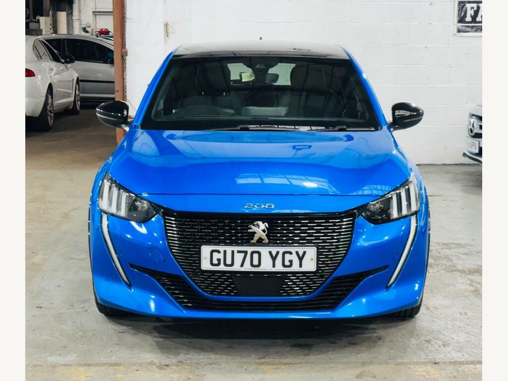 Peugeot 208 1.2 Puretech Gt Line Eat Euro 6 S S GU70YGY Blue #2