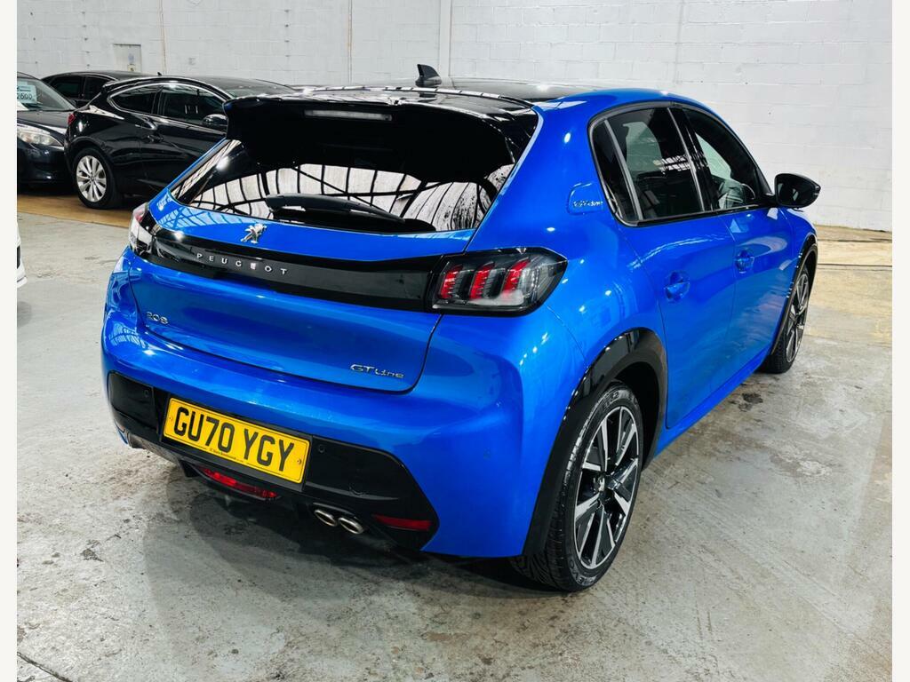 Peugeot 208 1.2 Puretech Gt Line Eat Euro 6 S S GU70YGY Blue #4