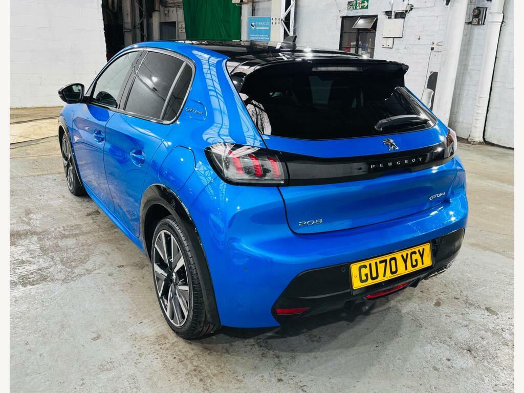 Peugeot 208 1.2 Puretech Gt Line Eat Euro 6 S S GU70YGY Blue #6