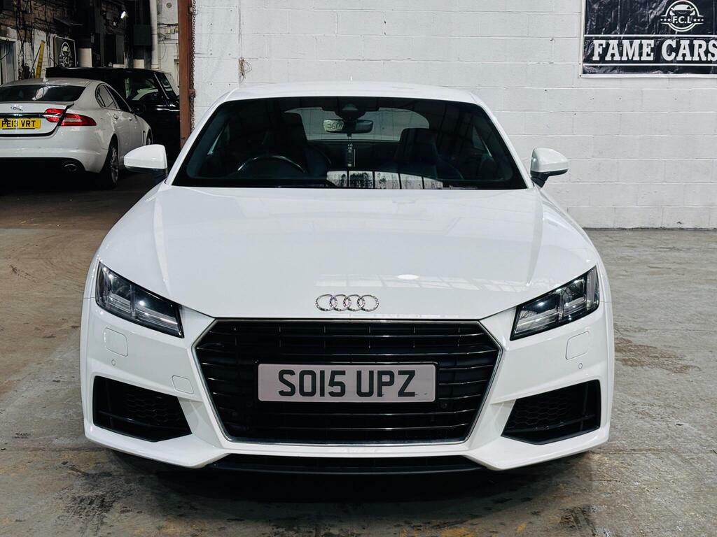Audi TT 2.0 Tfsi S Line S Tronic Euro 6 S S SO15UPZ White #2