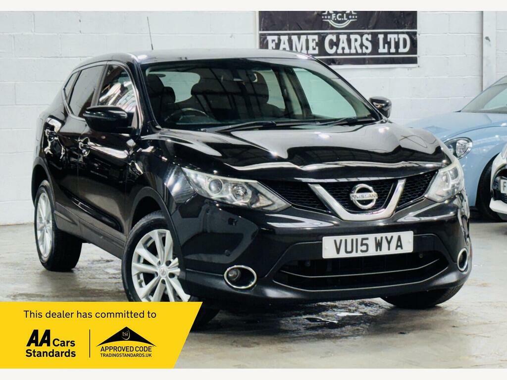 Nissan Qashqai 1.5 Dci Acenta 2Wd Euro 5 S S VU15WYA Black