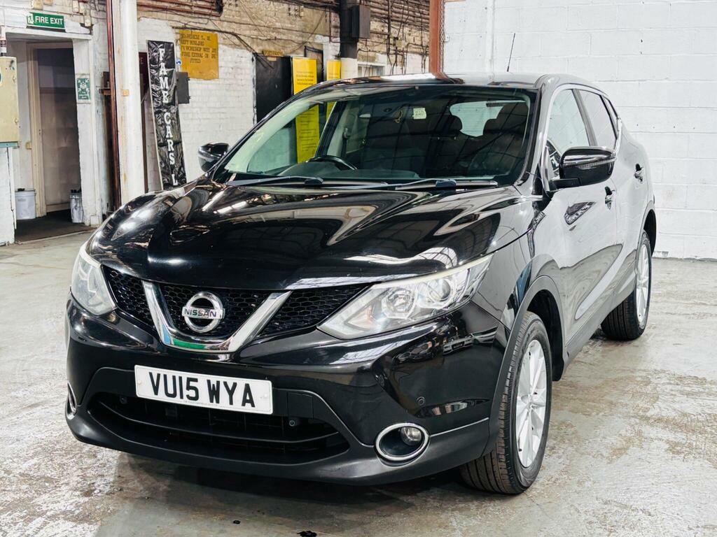 Nissan Qashqai 1.5 Dci Acenta 2Wd Euro 5 S S VU15WYA Black #3