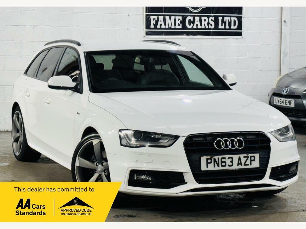 Audi A4 Avant 2.0 Tdi Black Edition Multitronic Euro 5 S S White