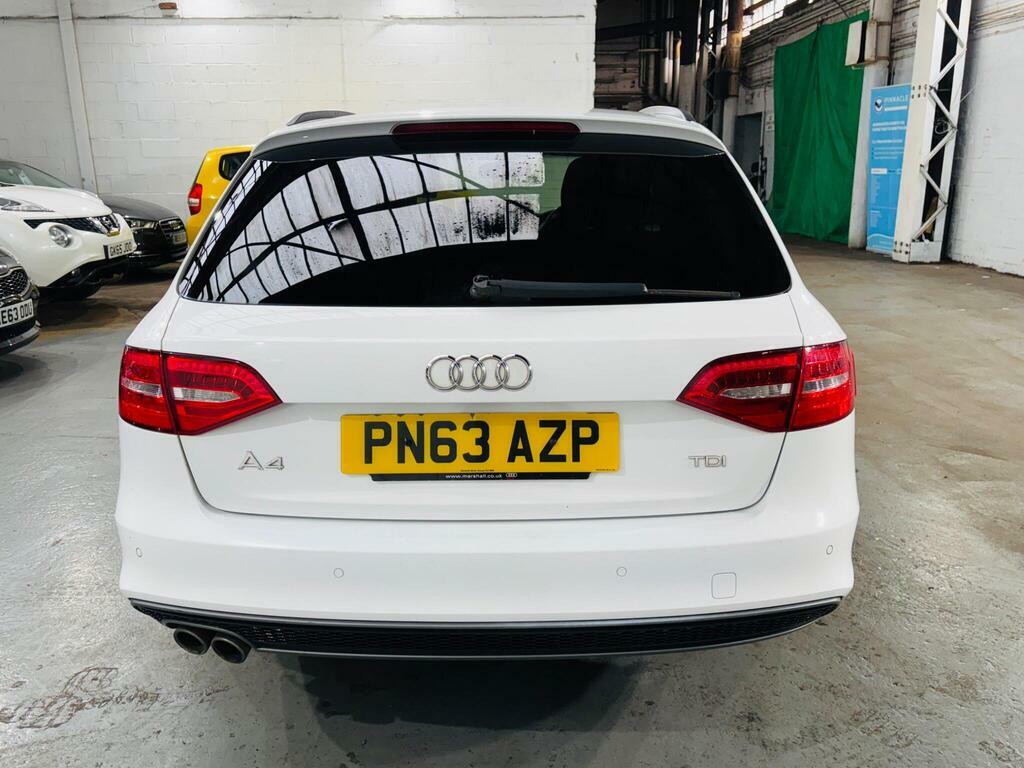 Audi A4 Avant 2.0 Tdi Black Edition Multitronic Euro 5 S S PN63AZP White #5