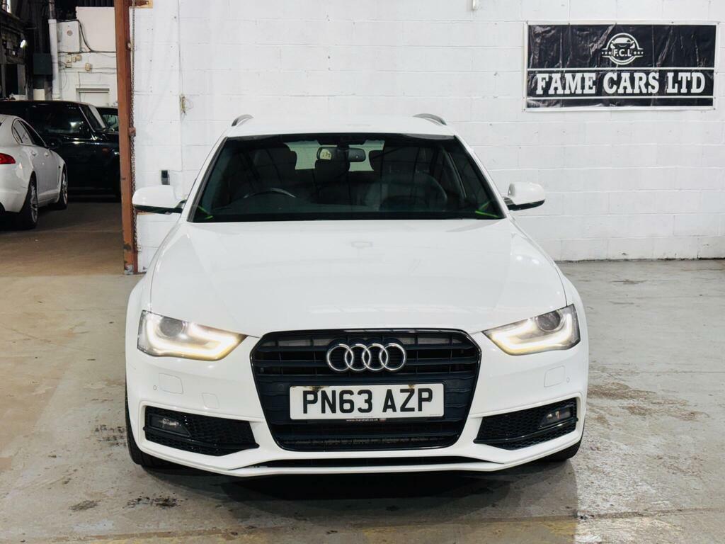 Audi A4 Avant 2.0 Tdi Black Edition Multitronic Euro 5 S S PN63AZP White #2