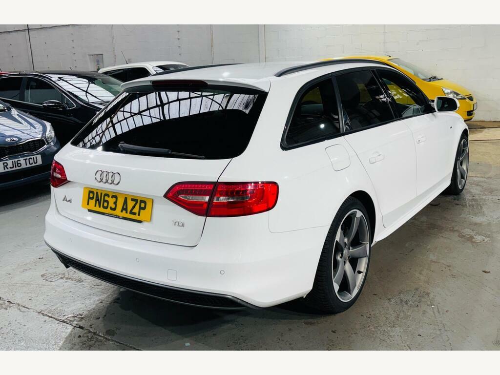 Audi A4 Avant 2.0 Tdi Black Edition Multitronic Euro 5 S S PN63AZP White #4