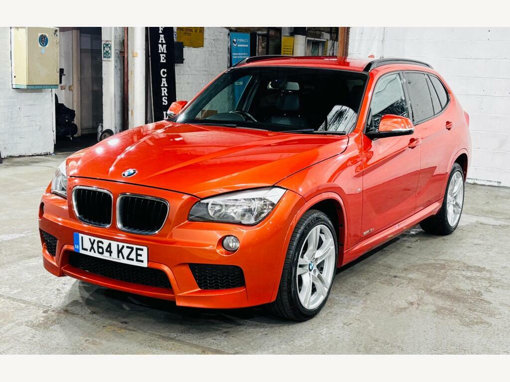 BMW X1 2.0 18D M Sport Sdrive Euro 5 S S LX64KZE Orange #3