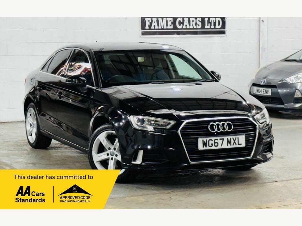 Audi A3 2.0 Tdi Sport Euro 6 S S WG67MXL Black