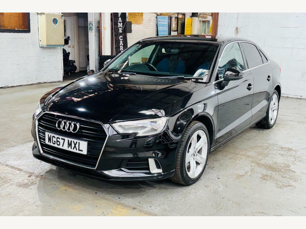 Audi A3 2.0 Tdi Sport Euro 6 S S WG67MXL Black #3