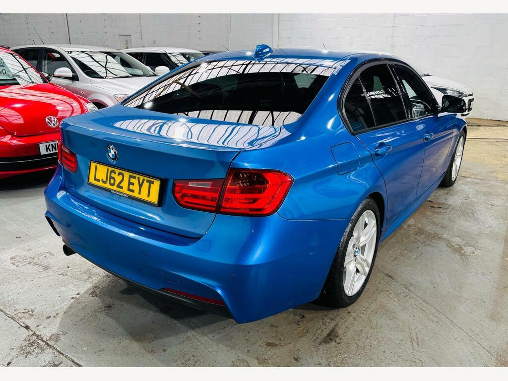 BMW 3 Series 2.0 320D M Sport Euro 5 S S LJ62EYT Blue #4