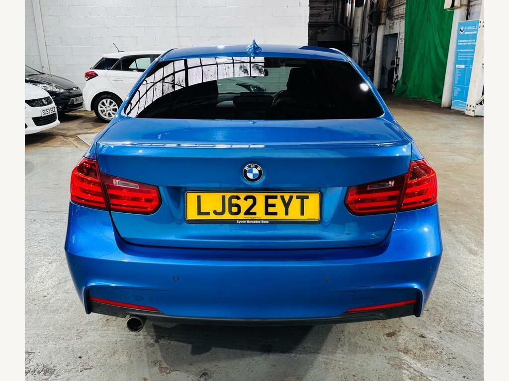 BMW 3 Series 2.0 320D M Sport Euro 5 S S LJ62EYT Blue #5