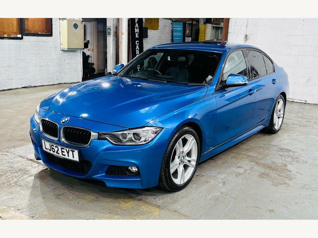 BMW 3 Series 2.0 320D M Sport Euro 5 S S LJ62EYT Blue #3