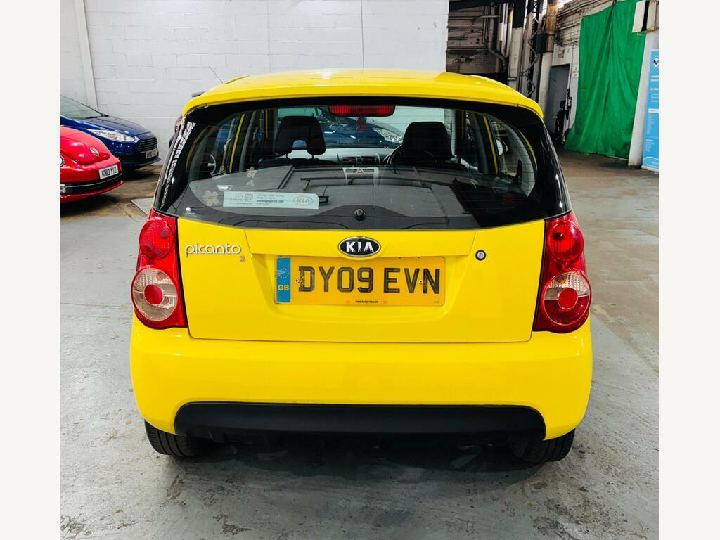 Kia Picanto 1.1 3 DY09EVN Yellow #5