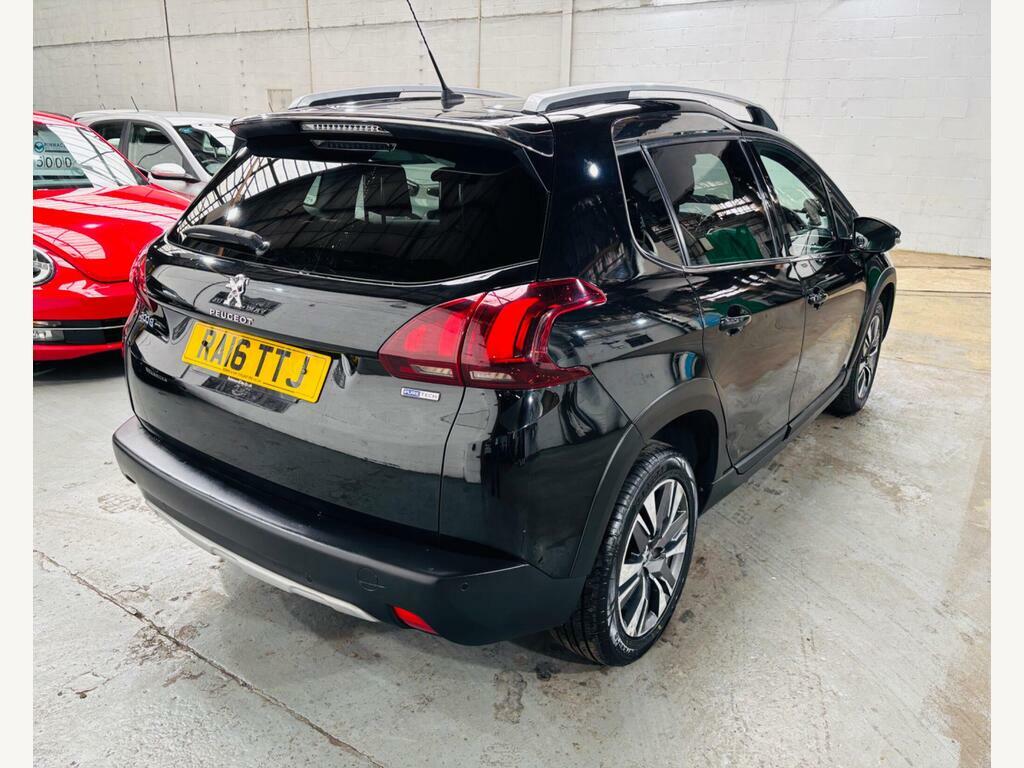 Peugeot 2008 1.2 Puretech Allure Etg Euro 6 S S RA16TTJ Black #4