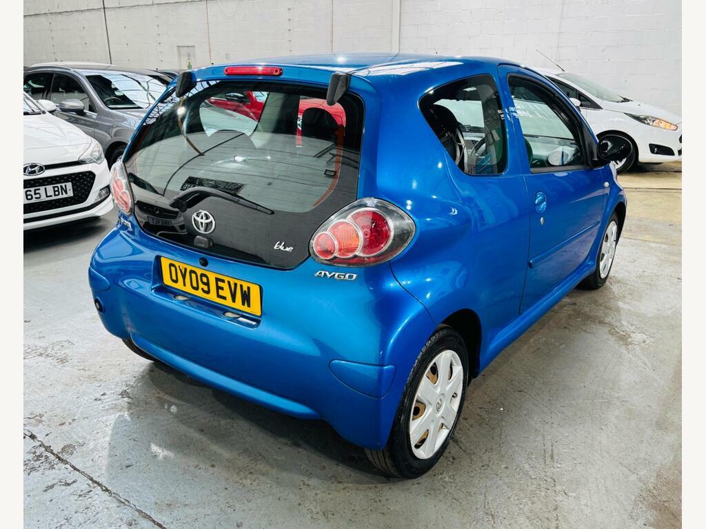 Toyota Aygo 1.0 Vvt-i Blue Euro 4 OY09EVW Blue #4