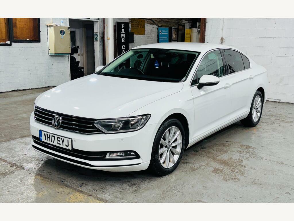 Volkswagen Passat 1.6 Tdi Bluemotion Tech Se Business Dsg Euro 6 S White #3