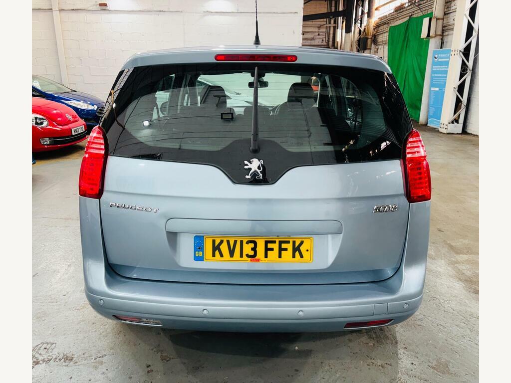 Peugeot 5008 2.0 Hdi Active Euro 5 KV13FFK Blue #5