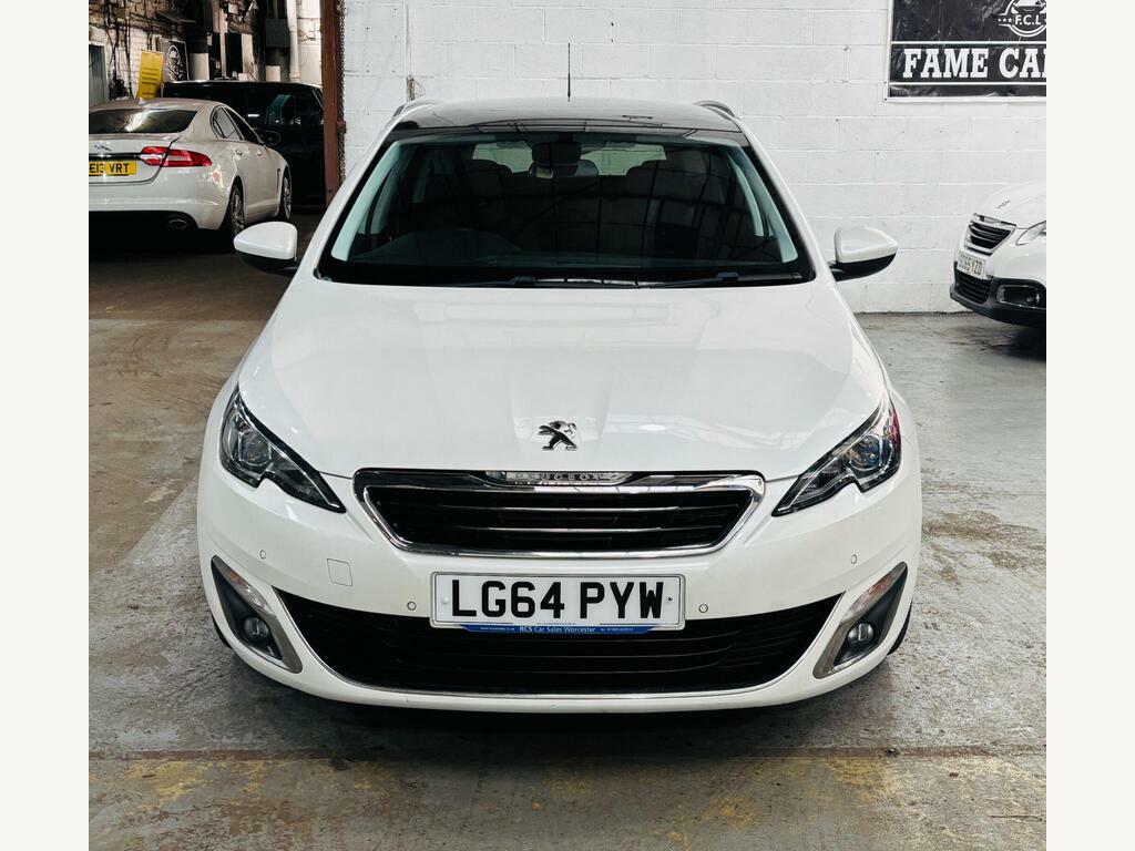 Peugeot 308 SW 1.6 E-hdi Allure Euro 5 S S LG64PYW White #2